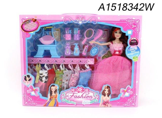 barbie doll hairdresser set