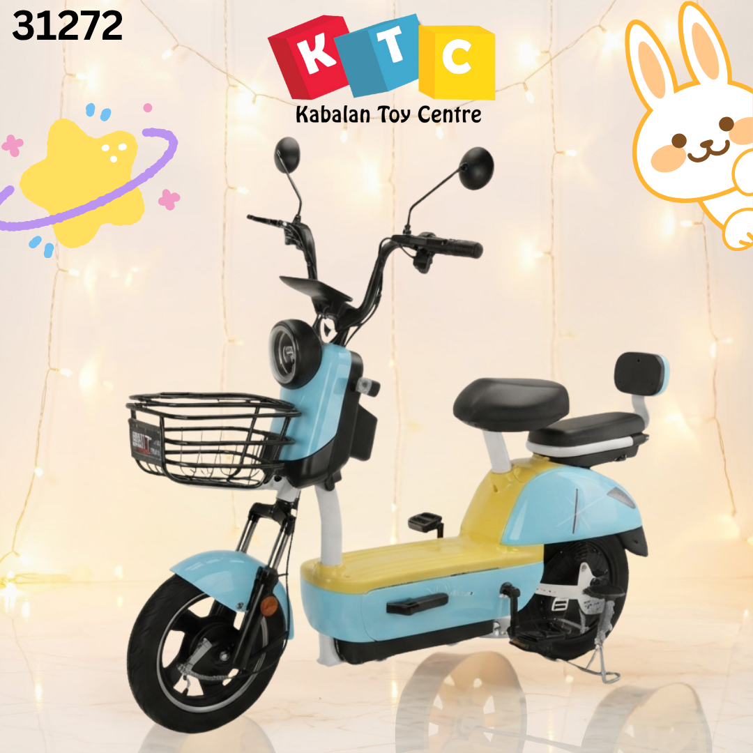 adult two-wheel electric scooter bicycle