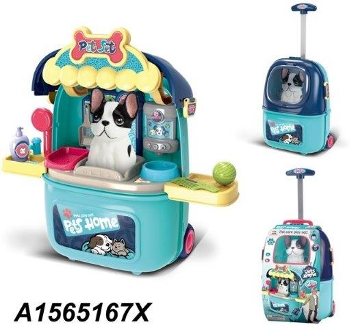 Pet Set Trolley – Portable Pet Grooming Playset