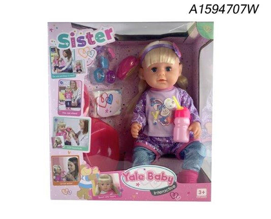 sister baby doll set