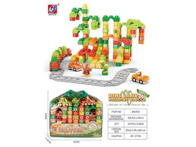 dinosaur 98pcs block set