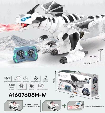 Smart Robot Dragon With Smoke & Lights