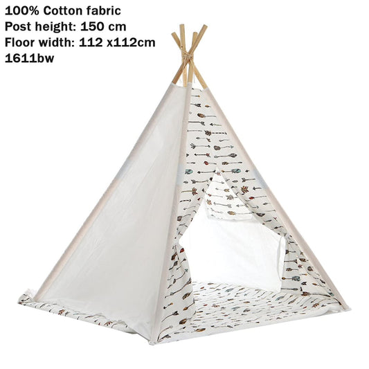 Cotton Kids Teepee Play Tent