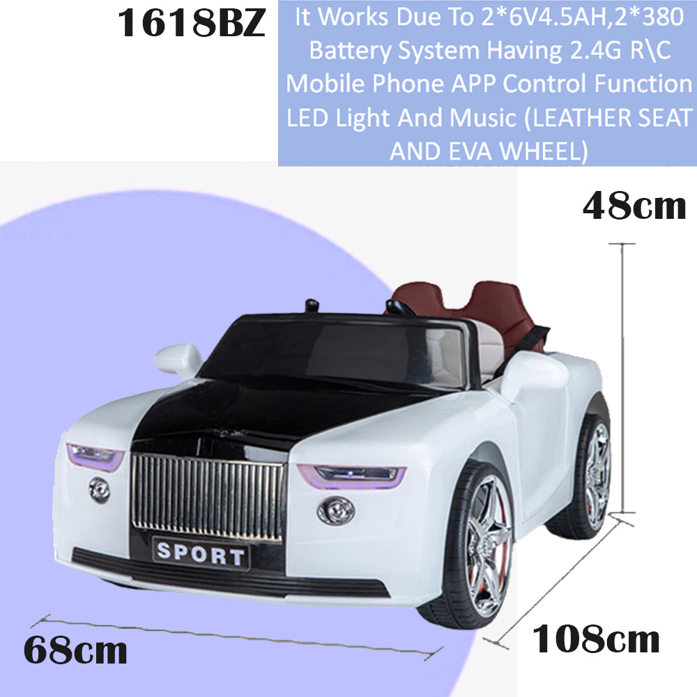 rolls royce miniature battery car