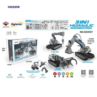 3-in-1 Hydraulic Engineering Set