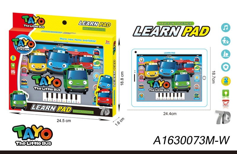 Tayo the Bus Learning Pad Baby Toys