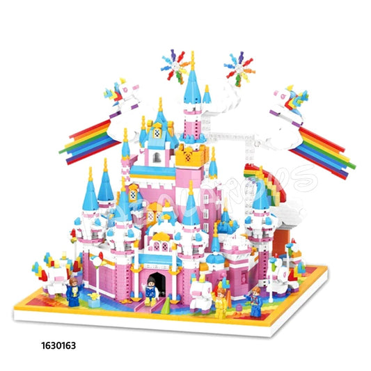 unicorn castle blocks set