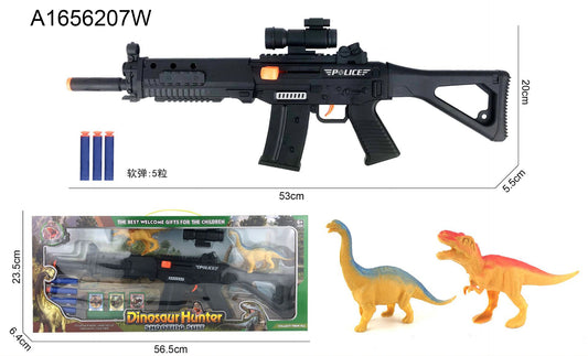 dinosaur toy gun