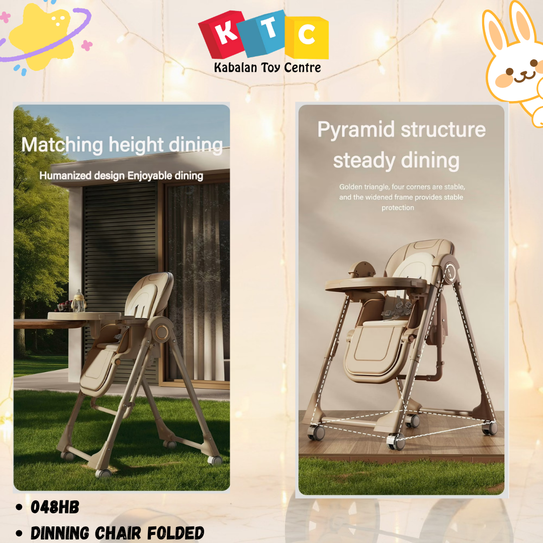 Babe 2-in-1 Baby High Chair and Swing Combo