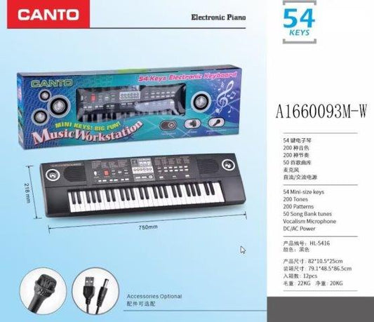 Canto 54-Key Music Workstation