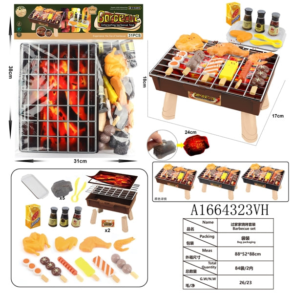 bbq kitchen set toys for girls and boys