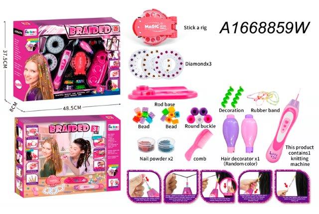 hair decorator DIY toy