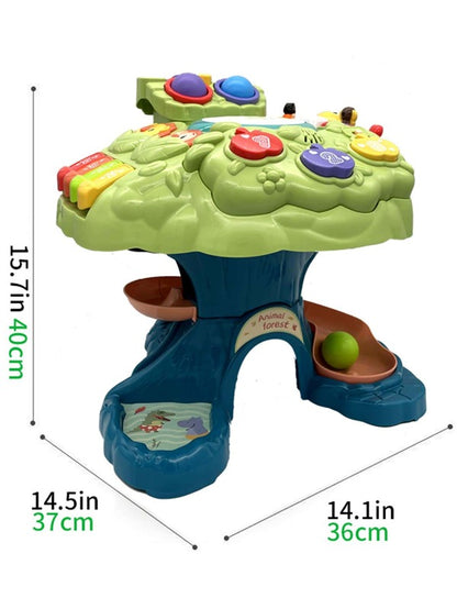 baby play table toy fun tree musical and educational