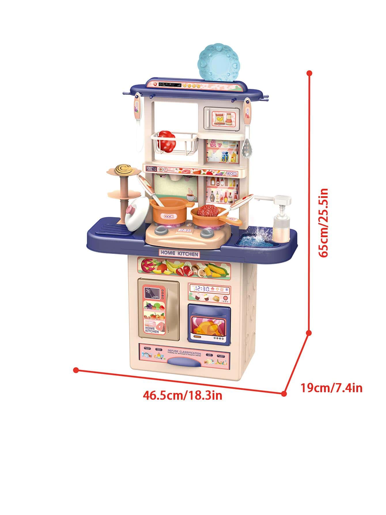 Dream Kitchen Playset – Blue