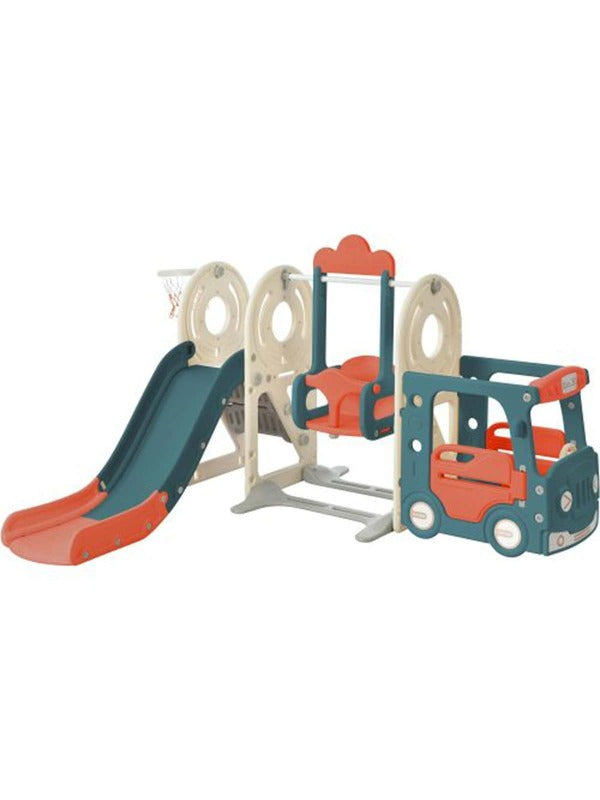 Kids Swing and Slide with Bus