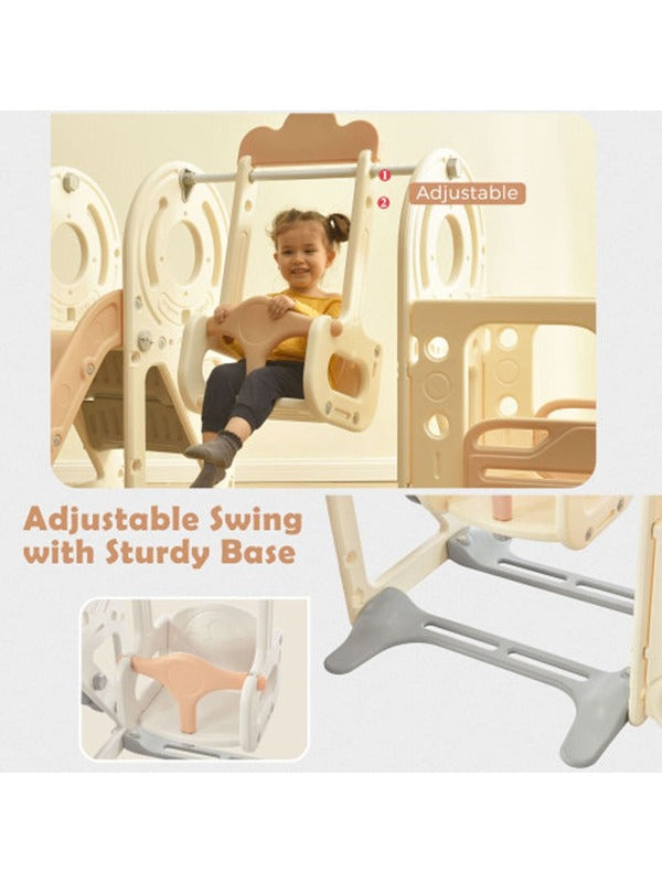 Kids Swing and Slide with Bus