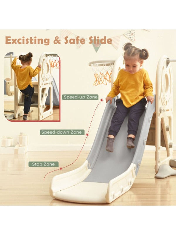 Kids Swing and Slide with Bus