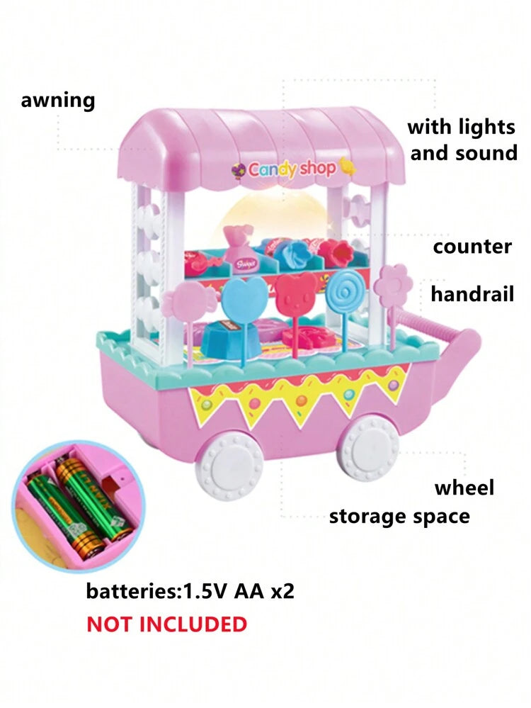 candy cart and register toys