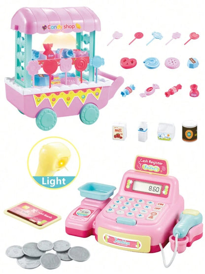 candy cart and register toys