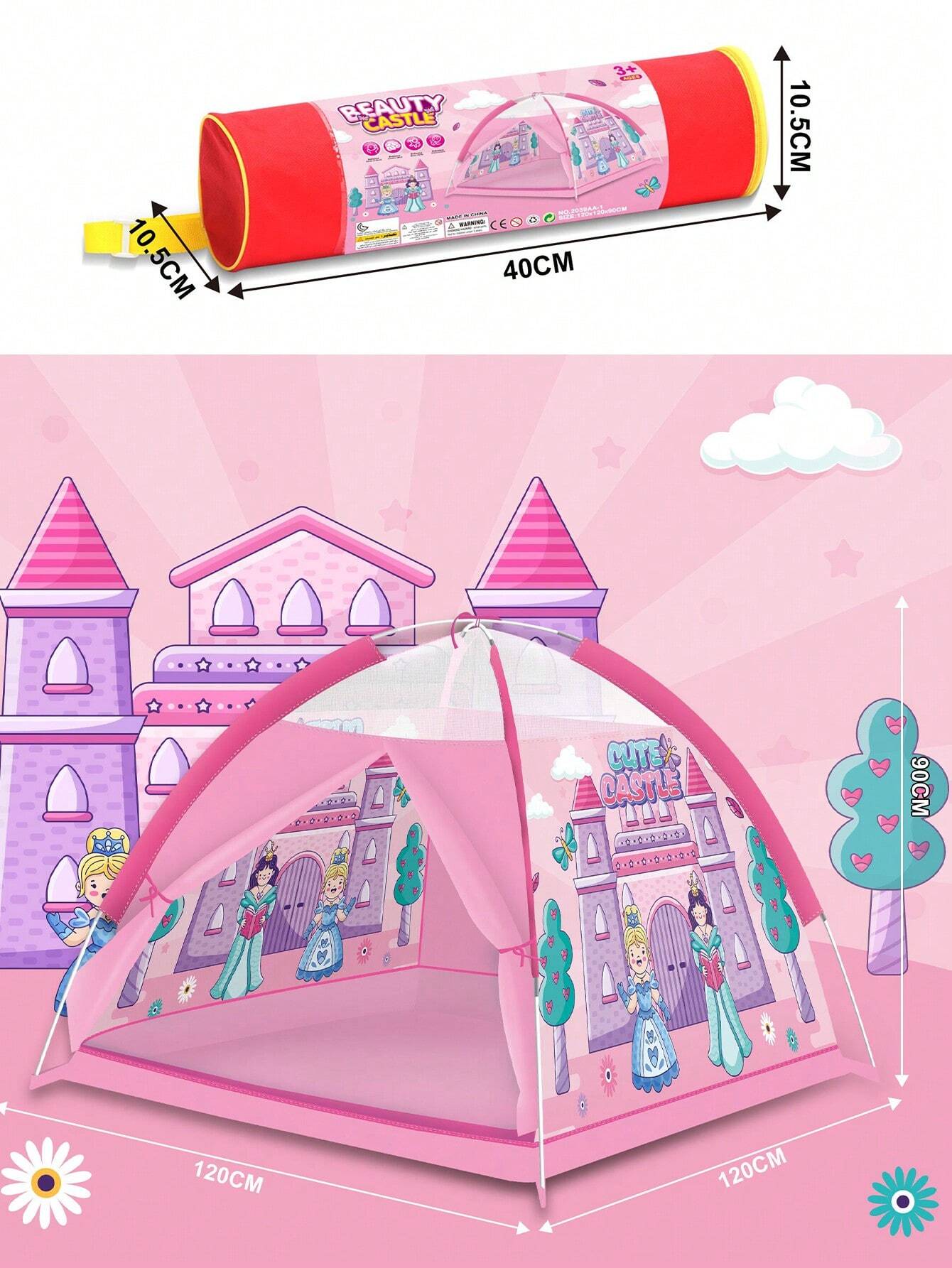 Cute Castle Kids Tent