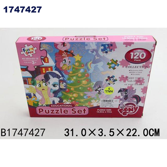 pony puzzle 120pcs