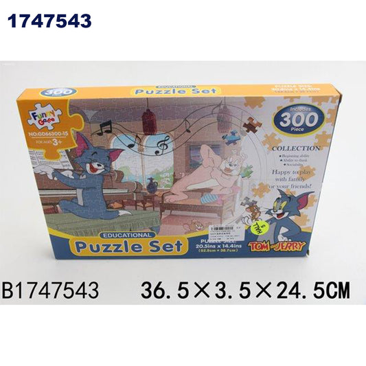tom and jerry puzzle 300pcs
