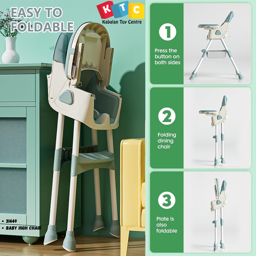 6-in-1 Baby High Chair