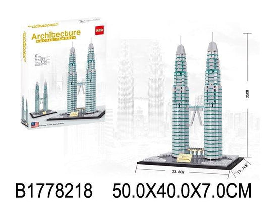 Petronas Towers Architecture Set