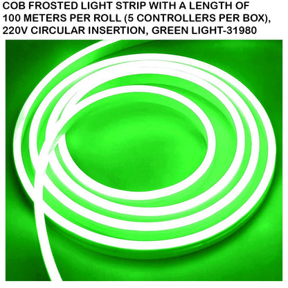 COB Frosted LED Light Strip 100M Warm White