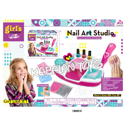 nail art studio make up set