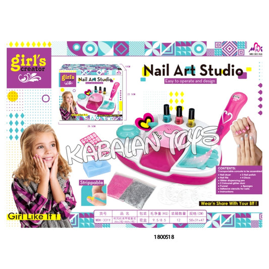 nail art studio make up set