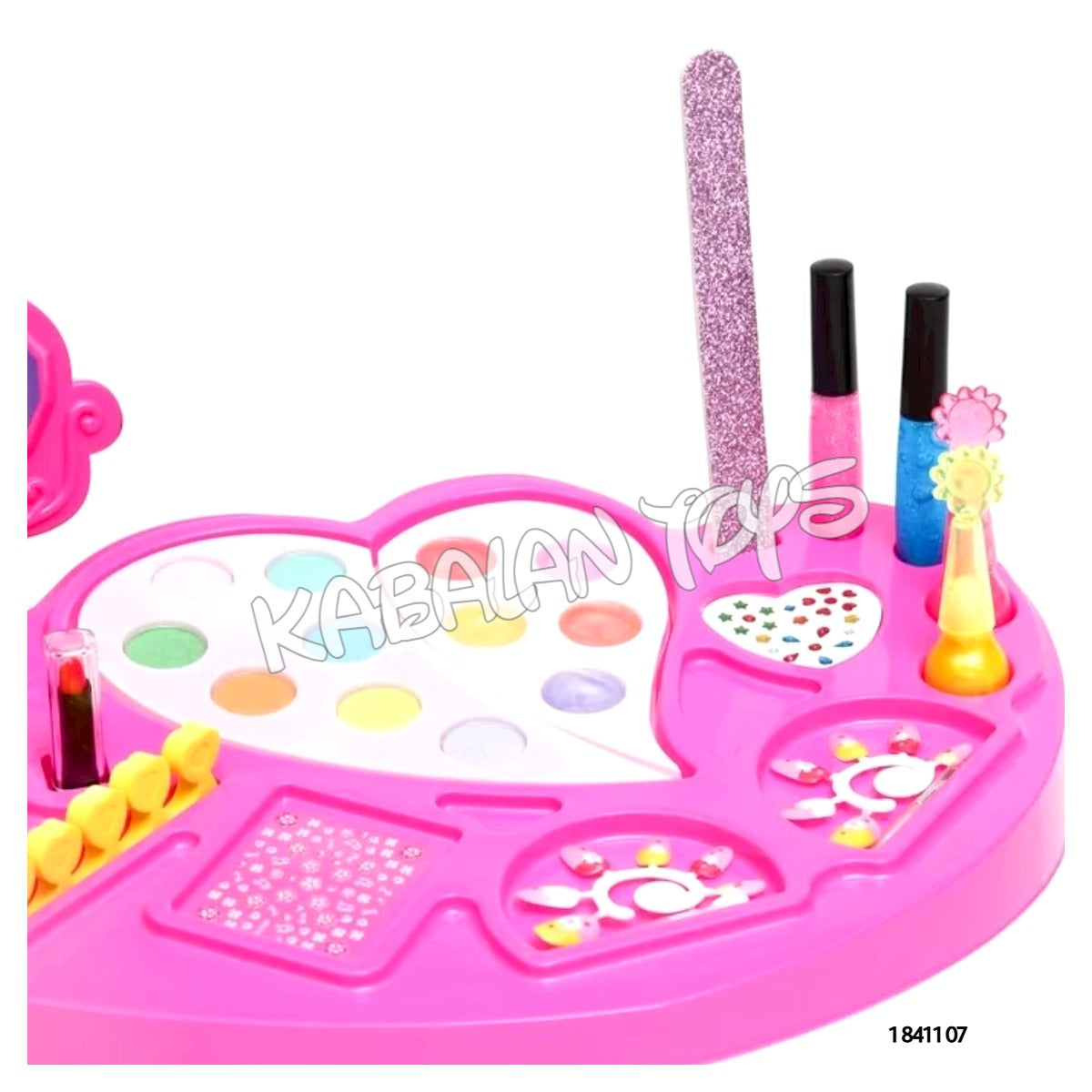 3 in 1 nail art cosmetics and lipstick set