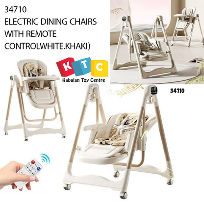 multifunctional 3-in-1 baby electric swing and high chair