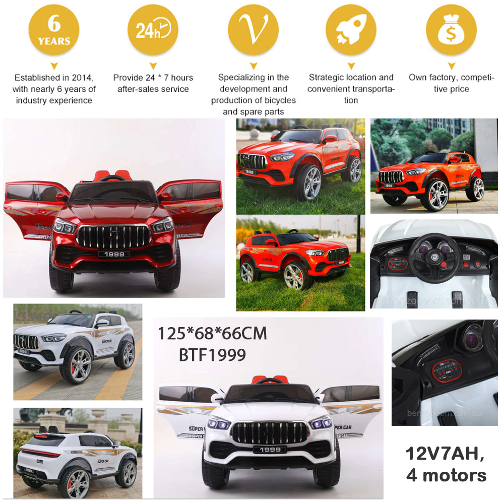 Toyota luxury SUV Battery Car