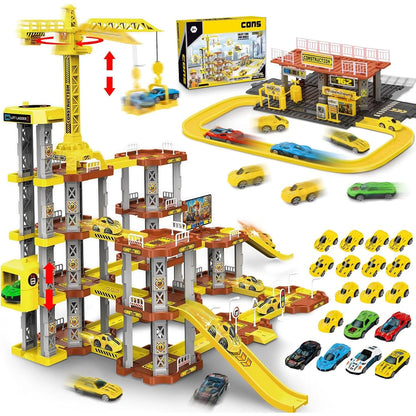Car Park for Children, Pack of 203 Parking Garage