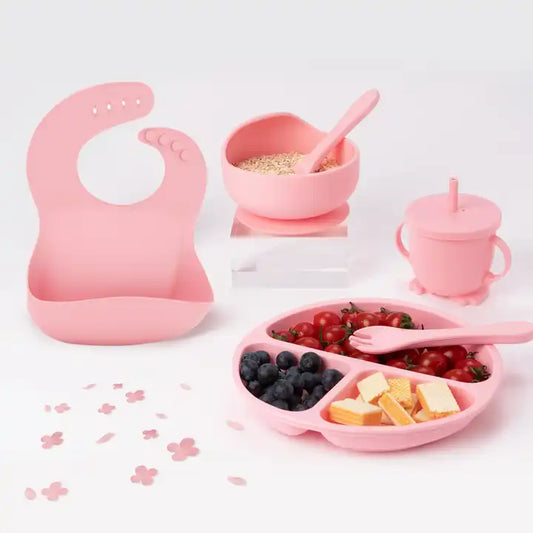 Silicon Baby Feeding Set