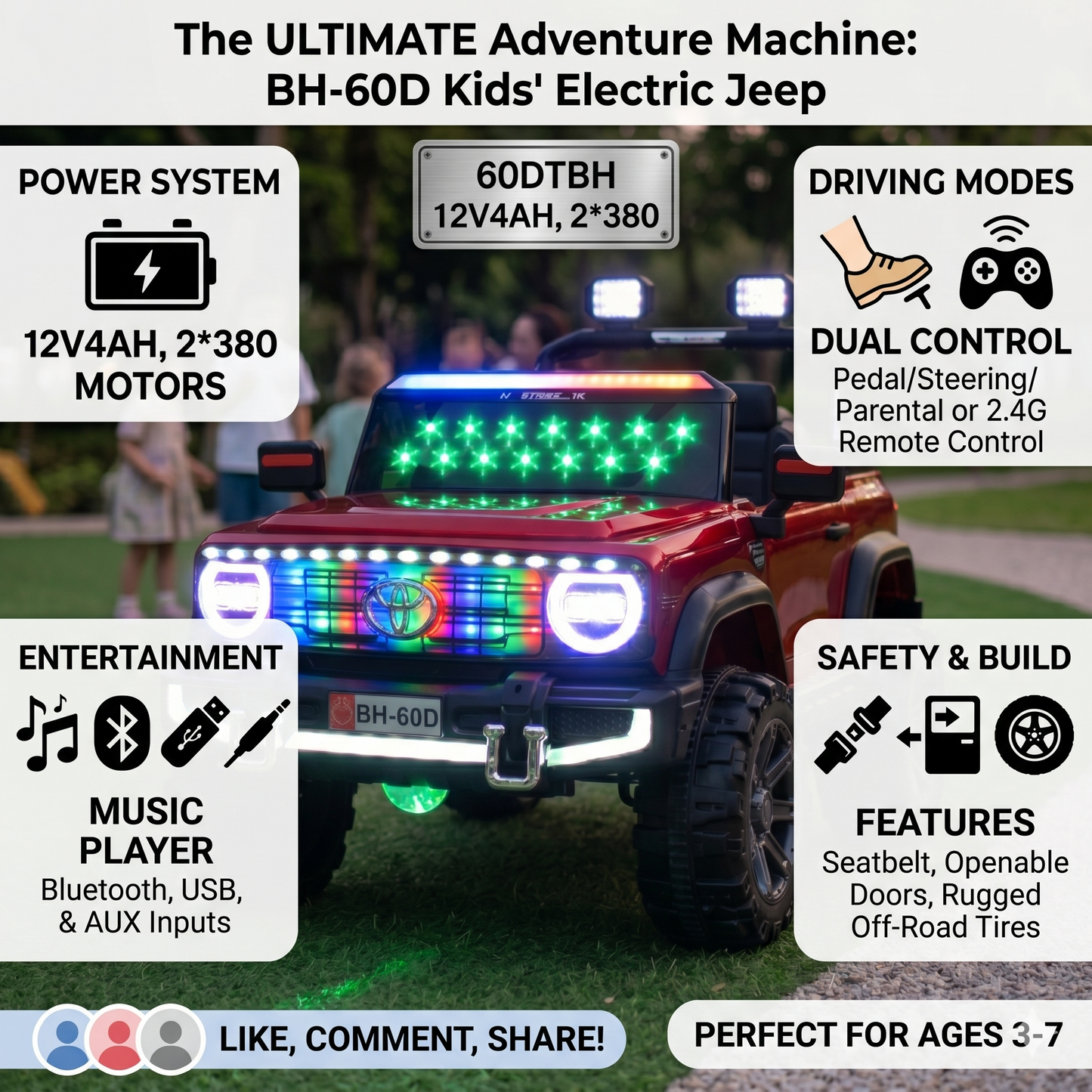 kids ride-on jeep