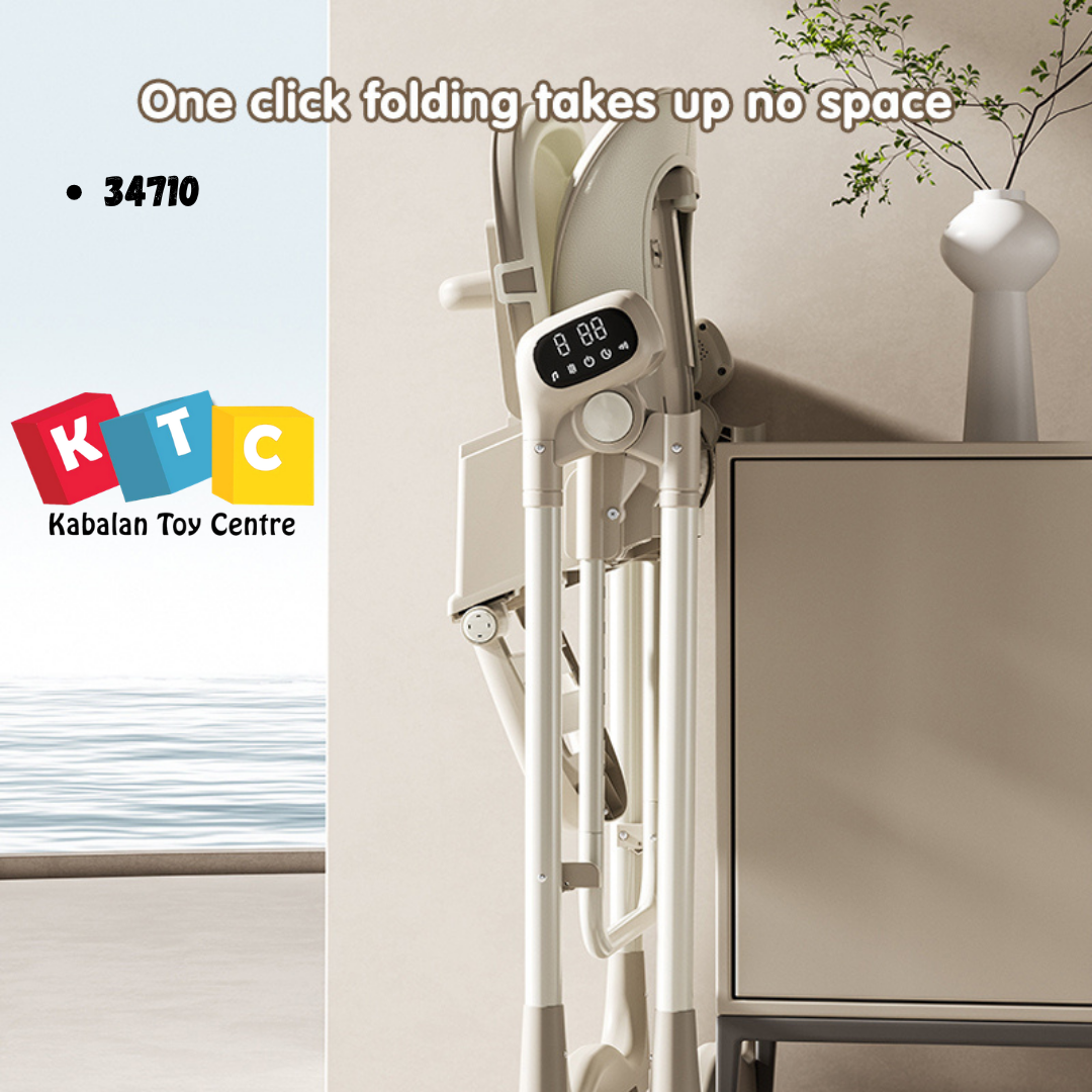 multifunctional 3-in-1 baby electric swing and high chair