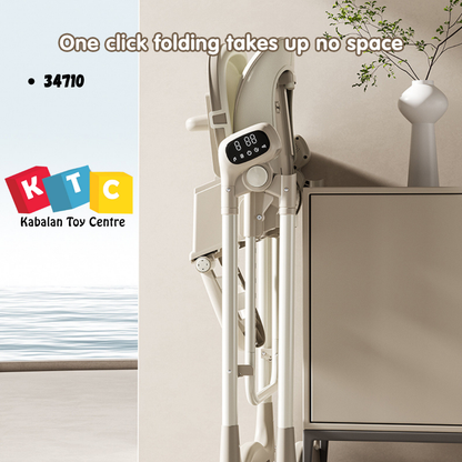 multifunctional 3-in-1 baby electric swing and high chair