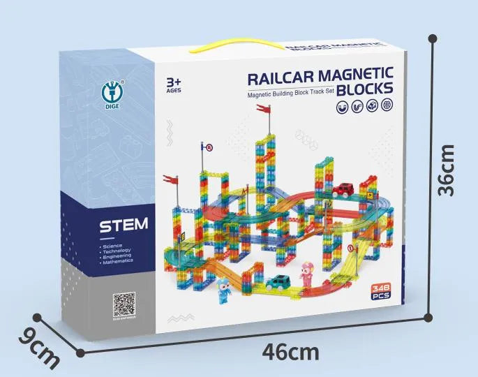 Rail Car Magnetic Blocks