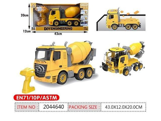 construction vehicle mixer truck and crane truck