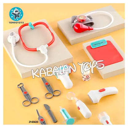 Tempo Toys New kids Pretend Play Doctor Set  Medical Units Color Box Children Doctor Toys