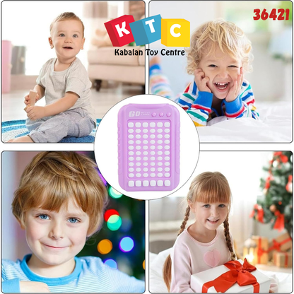 interactive electronic "Go Match 3" handheld puzzle game console