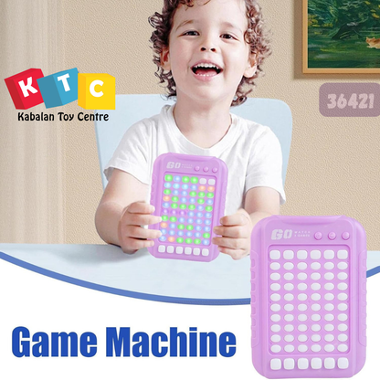 interactive electronic "Go Match 3" handheld puzzle game console