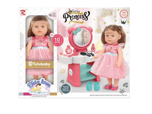 Little Princess Doll Vanity Playset