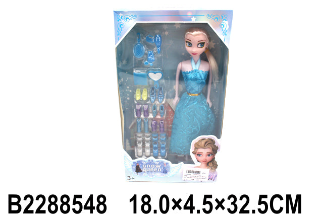 frozen elsa doll set shoes and accessories