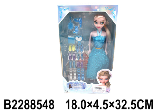 frozen elsa doll set shoes and accessories