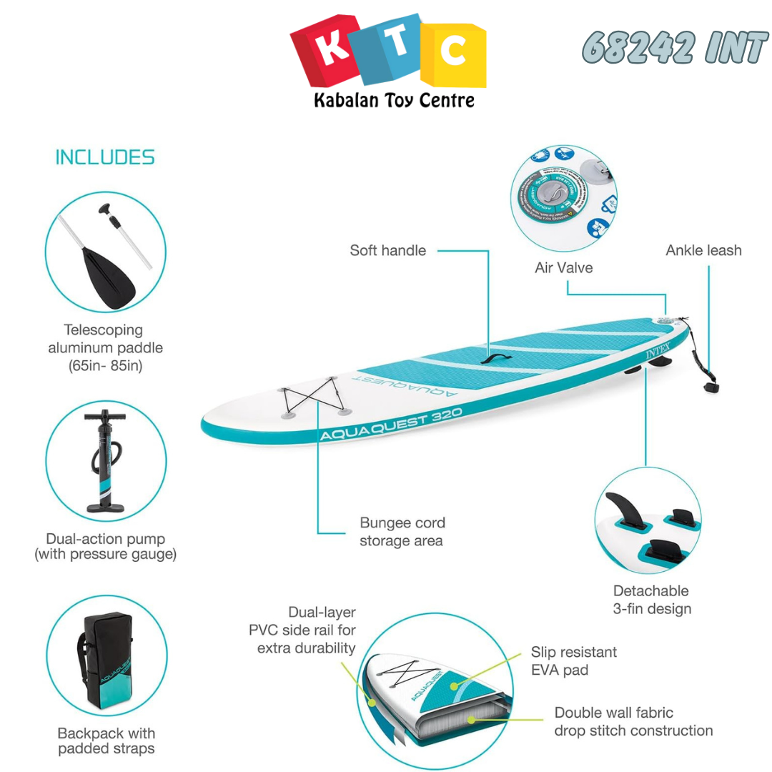 Intex Aqua Quest 320 Inflatable Stand Up Paddle Boards