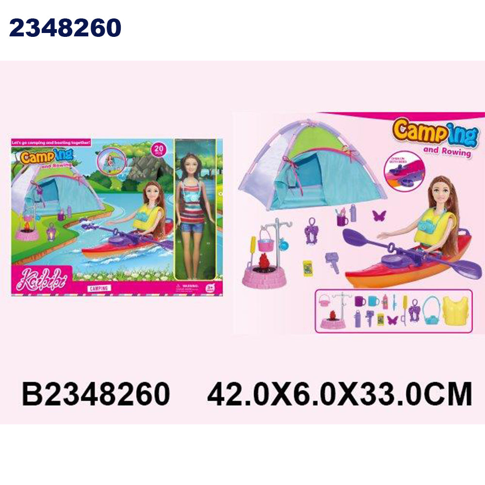camping doll set