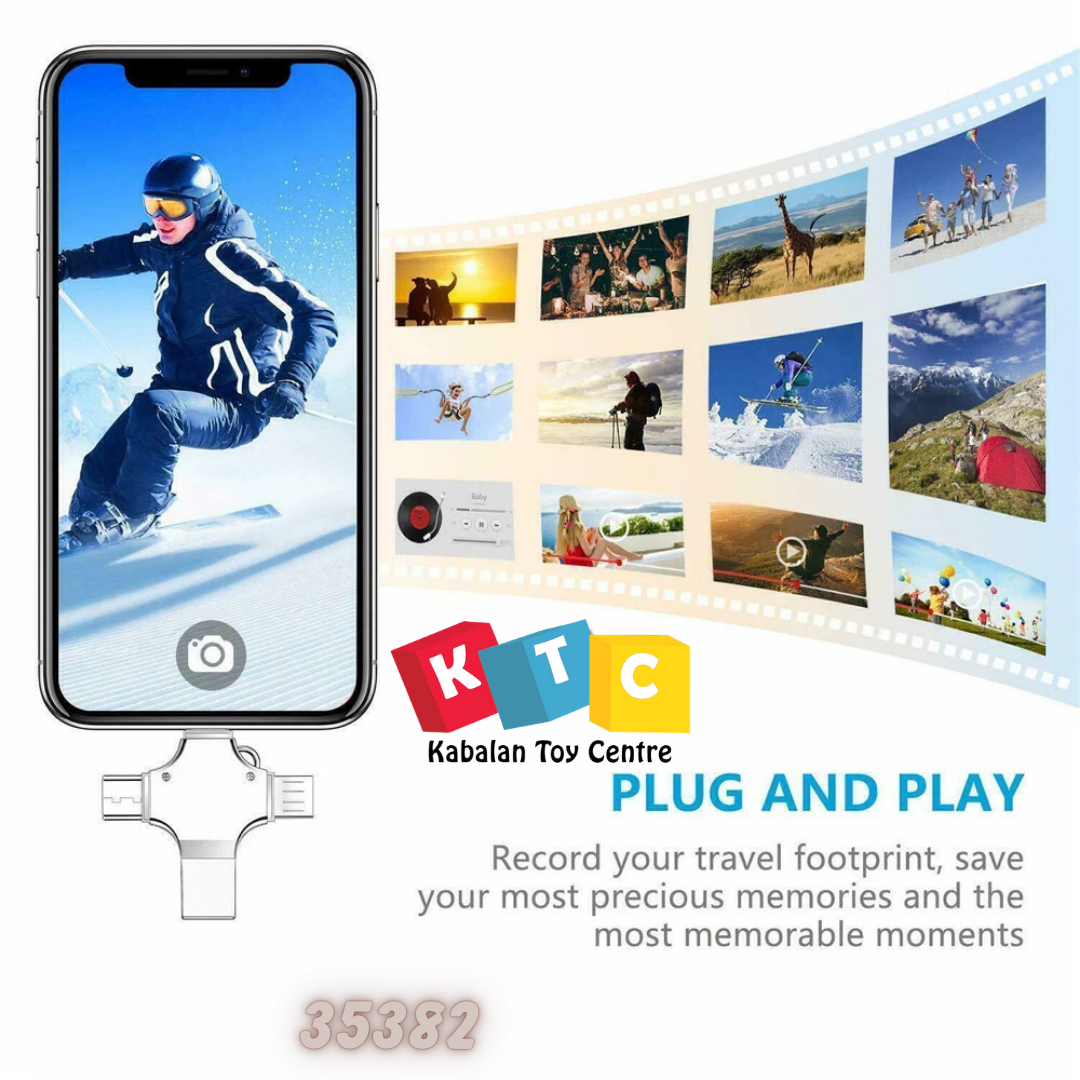 4-in-1 high-speed card reader converter.